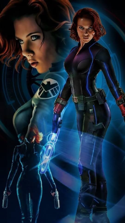 Black Widow Agent 001 Print Poster