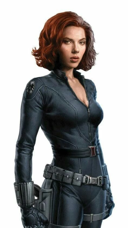 Black Widow Agent Black Suit 3902 Jigsaw Puzzle