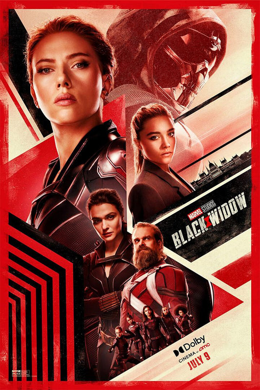 Black Widow Fantasy Movie Painting Jigsaw Puzzle