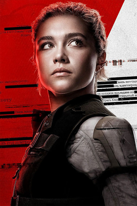 Black Widow Movie Comic Film Heroes Action Print Jigsaw Puzzle