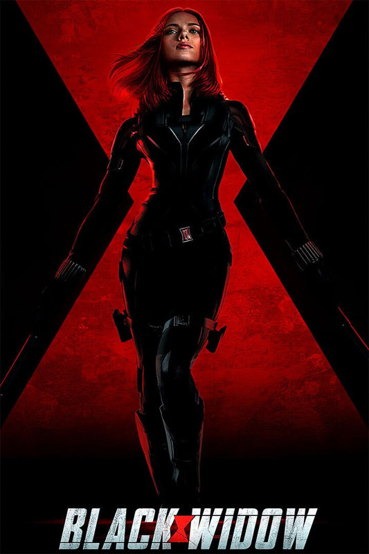 Black Widow Movie Comic Film Heroes Dangerous Print Jigsaw Puzzle