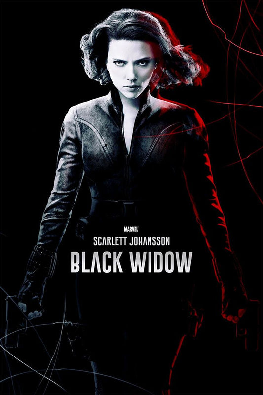 Black Widow Movie Comic Film Superhero Print Jigsaw Puzzle
