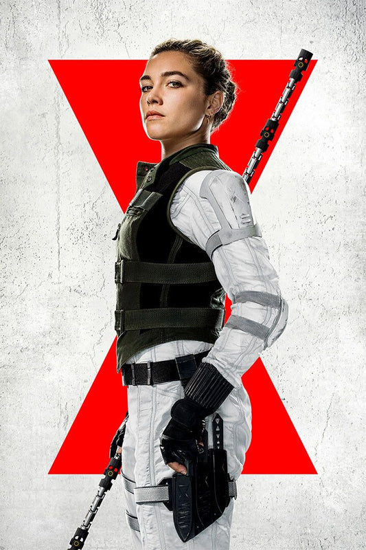 Black Widow Movie Dark Life Great Threat Superhero Jigsaw Puzzle