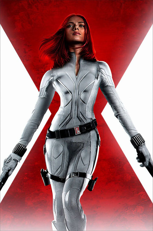 Black Widow Movie Excitement Adventure Print Jigsaw Puzzle