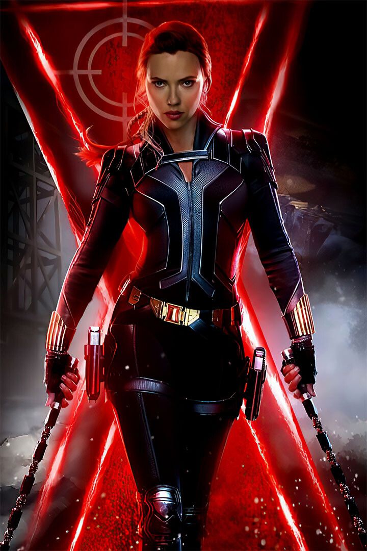 Black Widow Movie Sexy Girl Adventure Action Wall Art Home Decor Poster