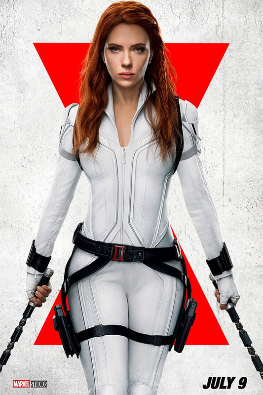Black Widow Superpowers Action Movie Jigsaw Puzzle