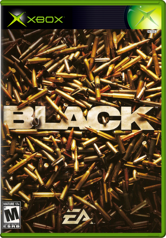 Black Xbox Print Poster