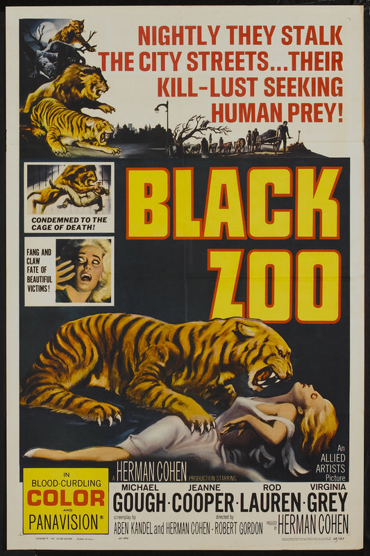 Black Zoo 01 Movie Magnet