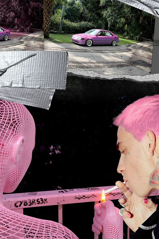 Blackbear Cybersex 2020 Rap Album Singer Painting Wall Art Home Poster