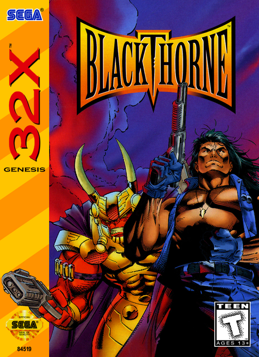 Blackthorne Sega 32X Print Poster