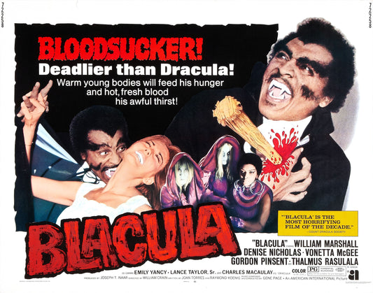 Blacula 02 Movie Magnet