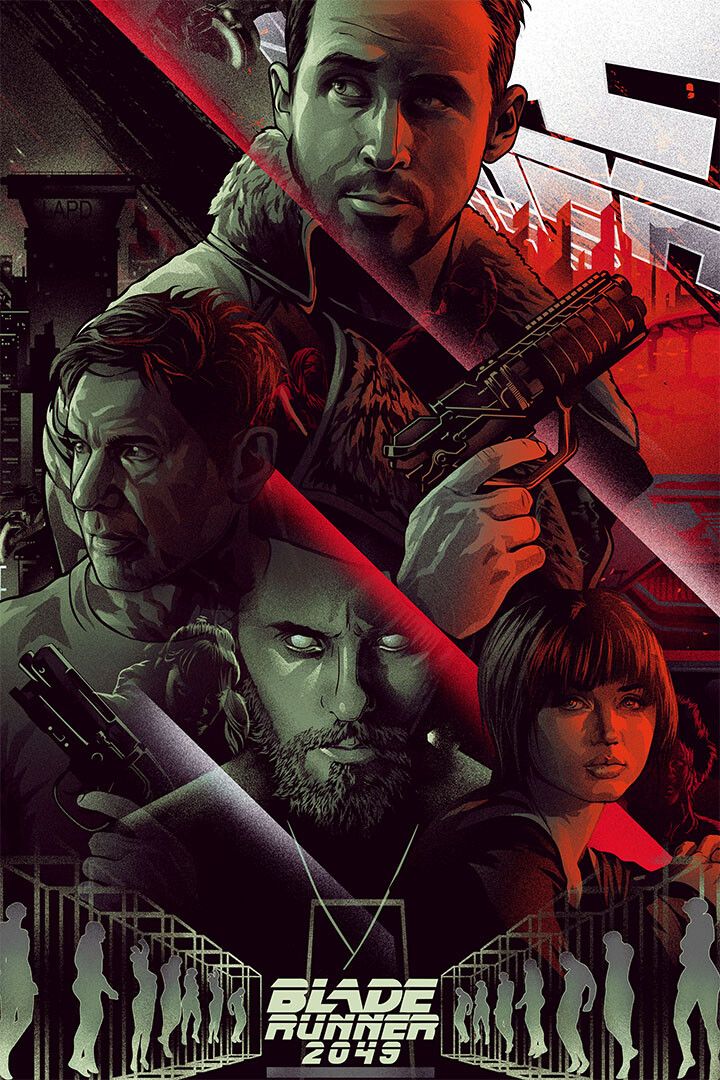 Blade Runner 2049 Action Movie Painting Wall Art Home Decor Poster