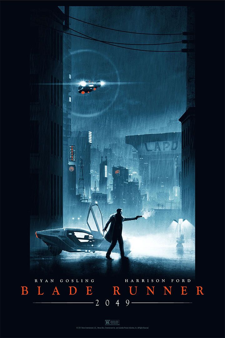 Blade Runner 2049 Classic Movie Adventure Painting Wall Art Poster