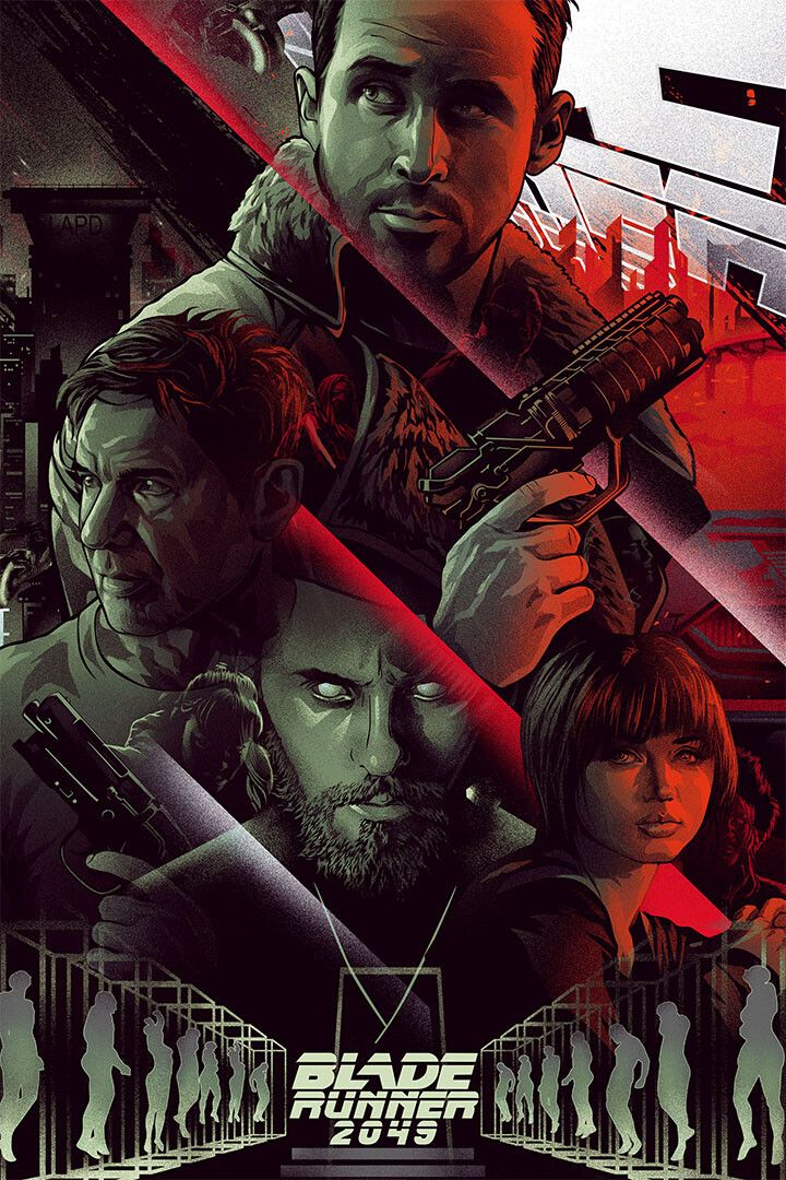 Blade Runner 2049 Movie Harrison Science Fiction Wall Art Home Poster