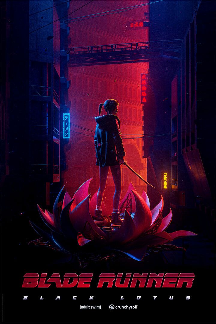 Blade Runner Black Lotus Animation Movie Print Jigsaw Puzzle