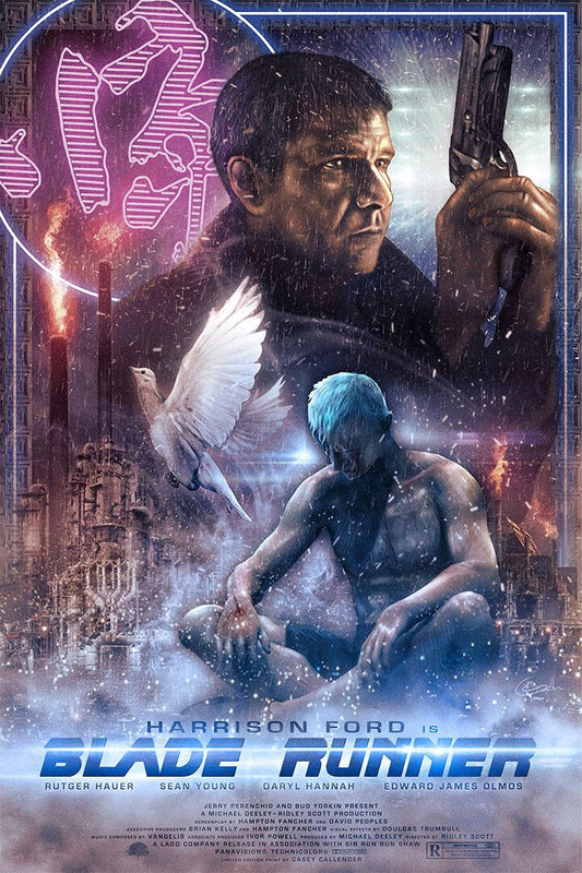 Blade Runner Harrison Ford Rutger Hauer Art Home Jigsaw Puzzle