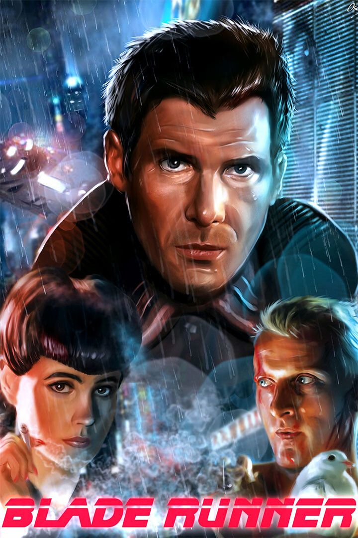 Blade Runner Science Fiction Movie 1982 Art Home Decor Jigsaw Puzzle