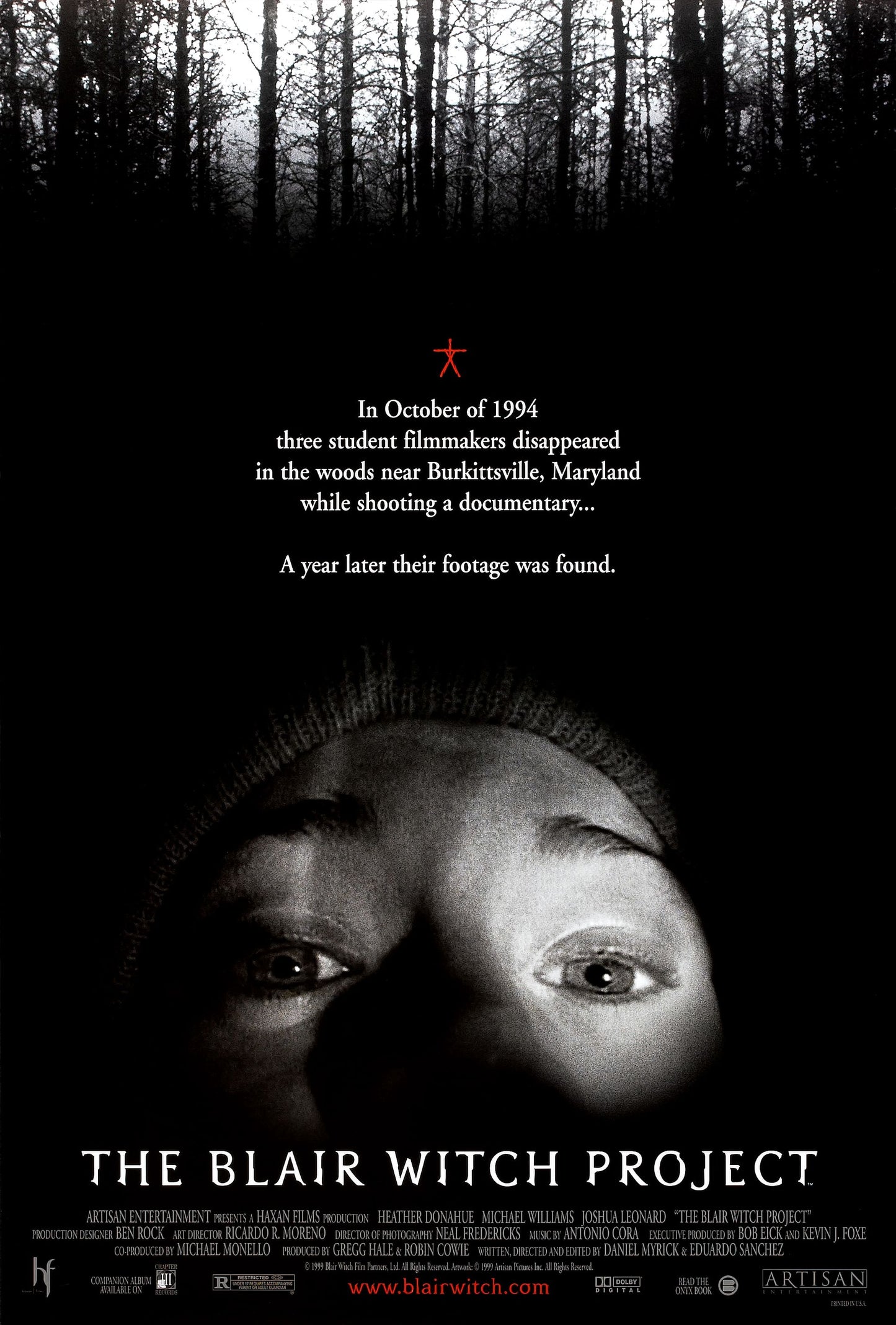 Blair Witch Project 01 Movie Magnet