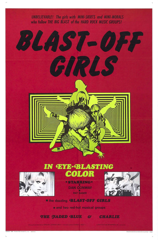 Blast Off Girls 01 Movie Magnet