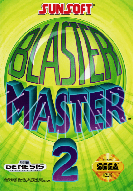 Blaster Master 2 (Usa) Genesis Print Poster