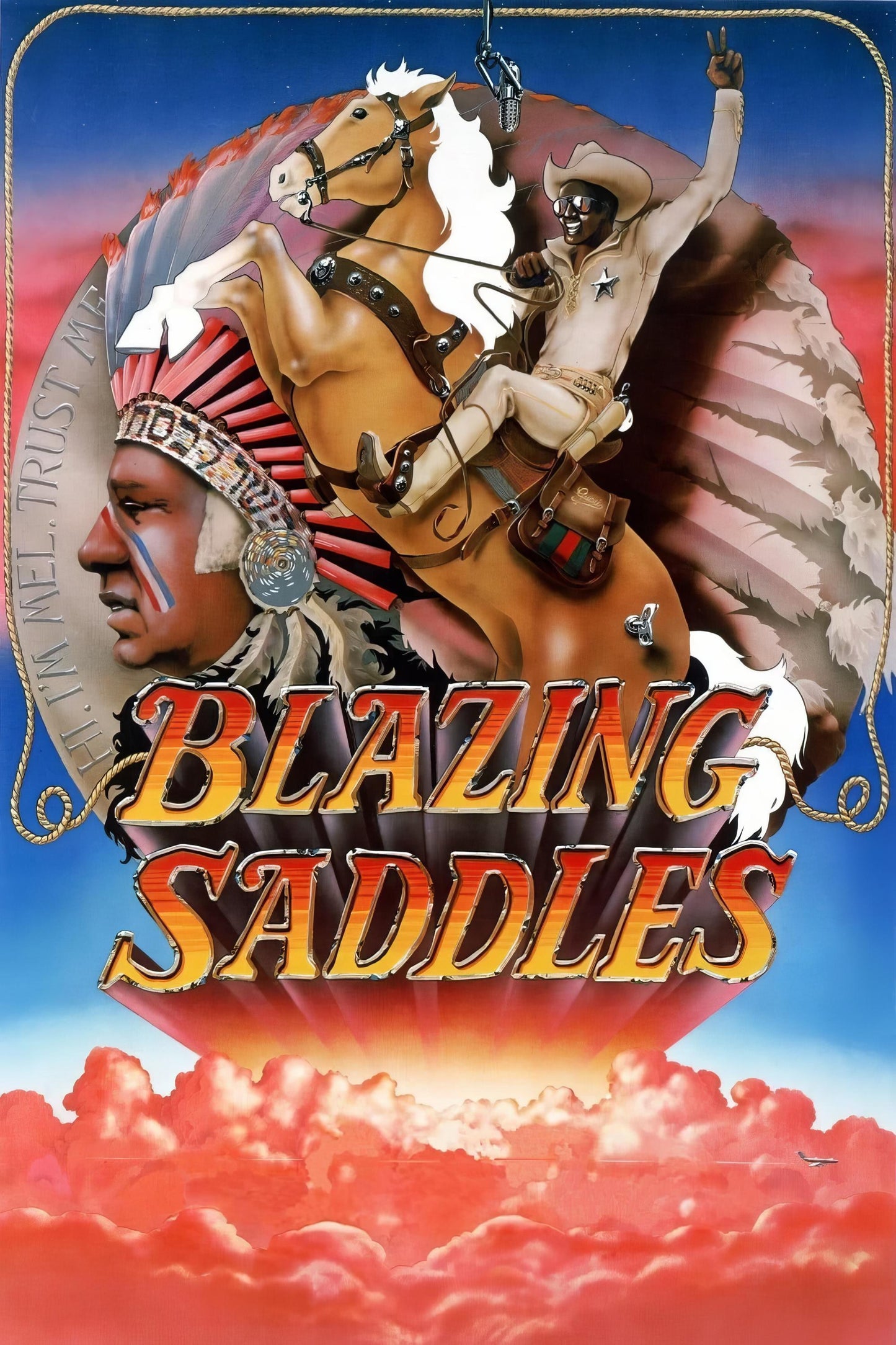 Blazing Saddles (1974) Movie Magnet