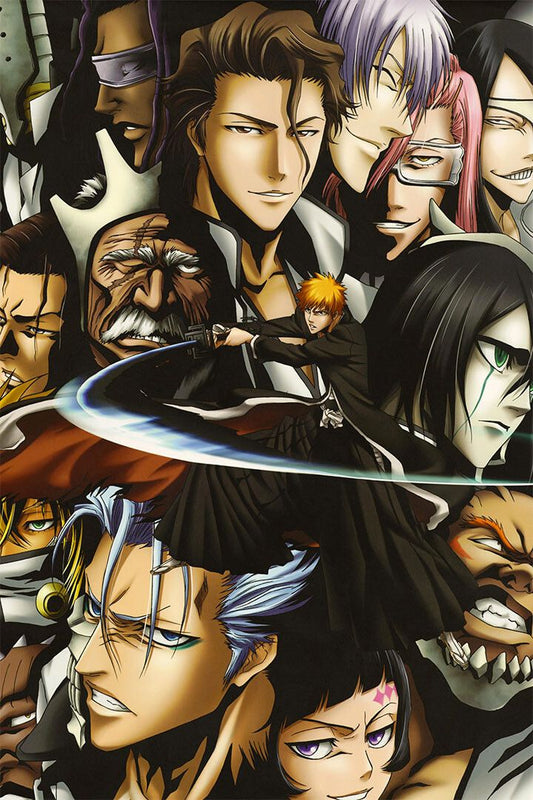 Bleach Anime Kurosaki Ichigo Animation Action Jigsaw Puzzle