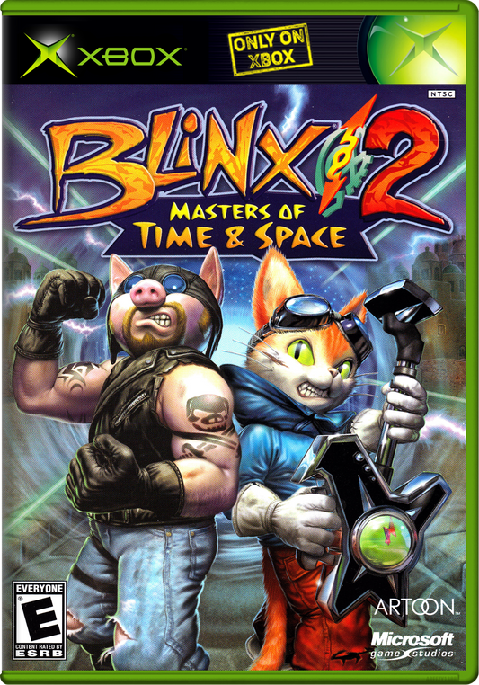 Blinx 2 Masters Of Time & Space (World) Xbox Print Poster