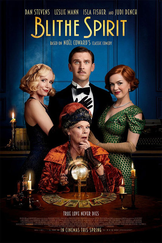 Blithe Spirit Movie 2020 Comedy Fantasy Romantic Wall Art Home Poster