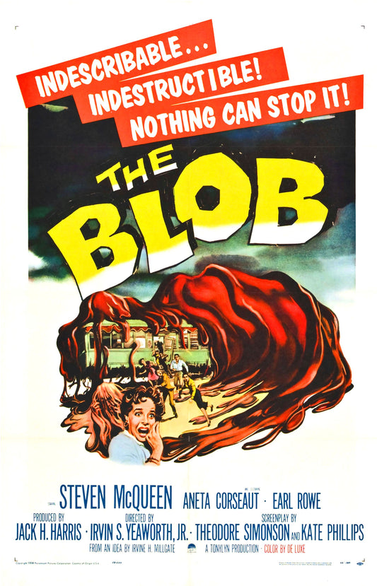 Blob 1958 01 Movie Magnet