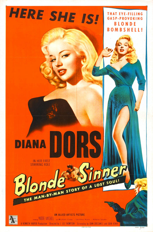 Blonde Sinner 02 Movie Magnet