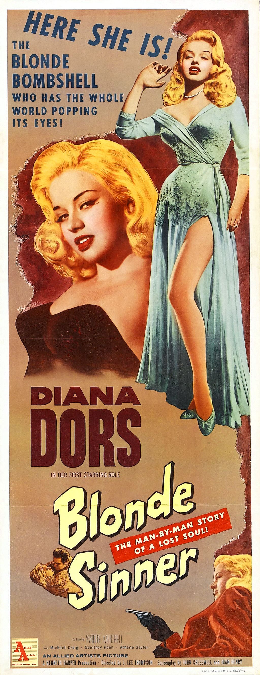 Blonde Sinner 04 Movie Magnet