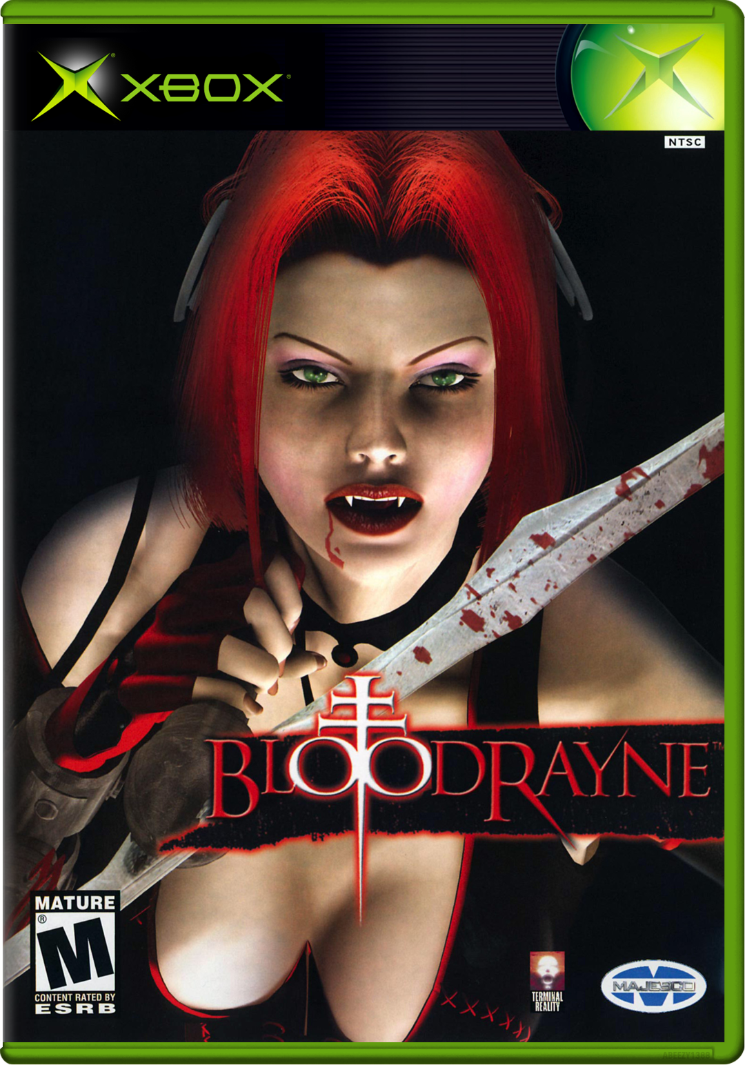 Bloodrayne Xbox Keychain