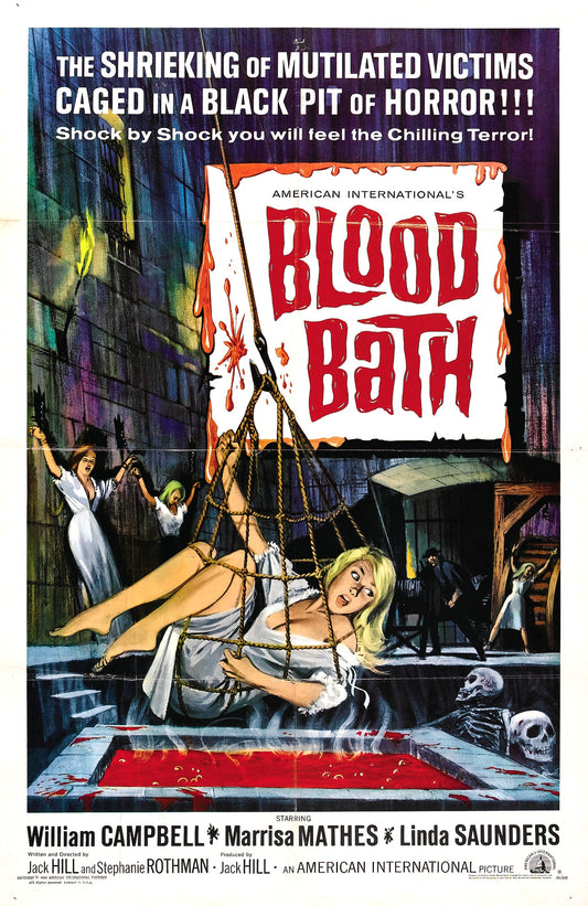 Blood Bath 01 Movie Magnet