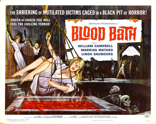 Blood Bath 02 Movie Magnet