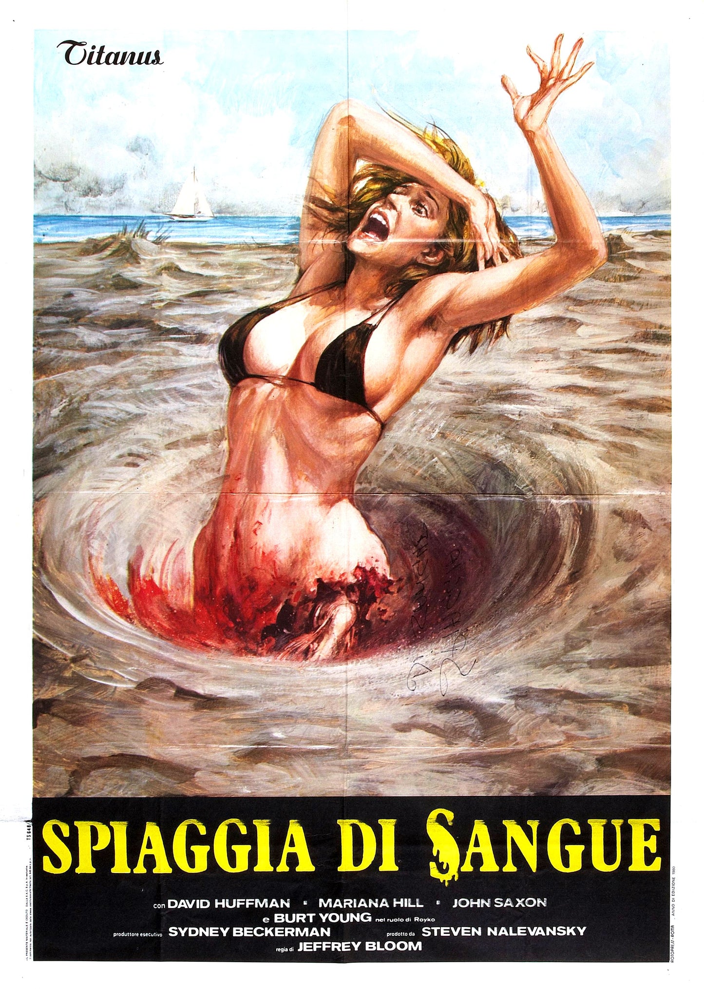 Blood Beach 02 Movie Magnet
