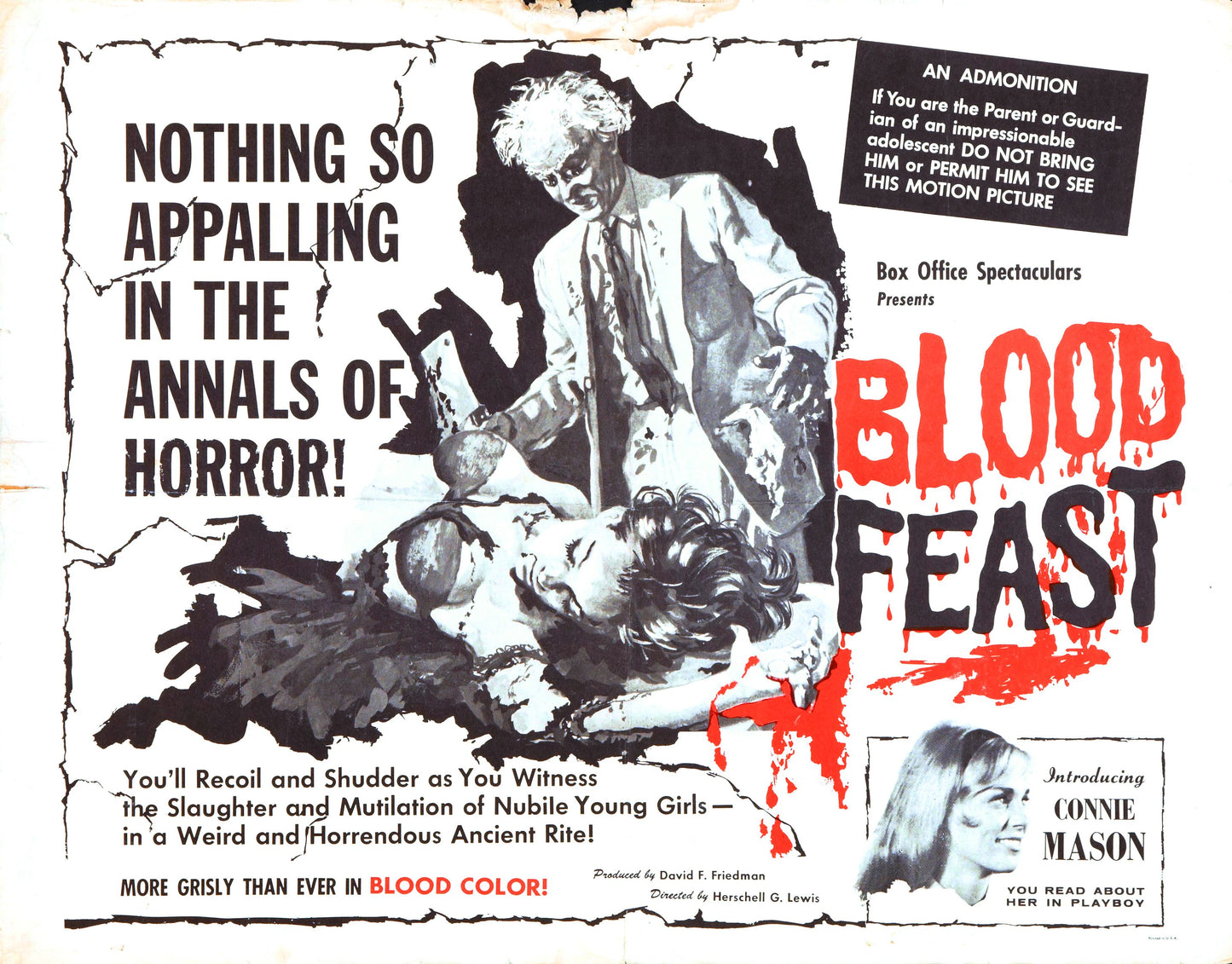 Blood Feast 02 Movie Magnet