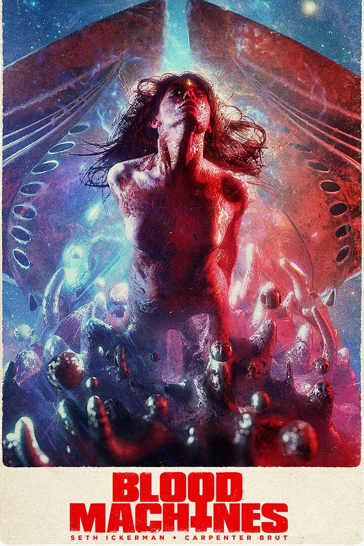 Blood Machines Cyber Punk Space Fight Hot Movie Jigsaw Puzzle