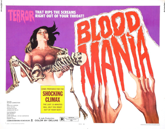 Blood Mania 02 Movie Magnet
