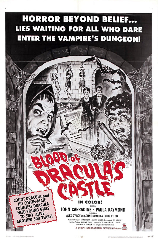 Blood Of Draculas Castle 02 Movie Magnet