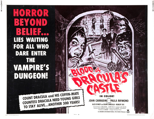 Blood Of Draculas Castle 03 Movie Magnet
