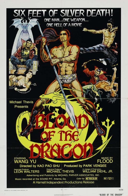 Blood Of Dragon 01 Movie Magnet