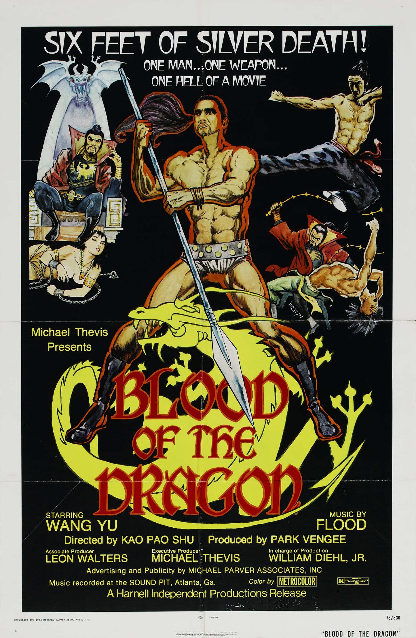 Blood Of Dragon 01 Movie Keychain