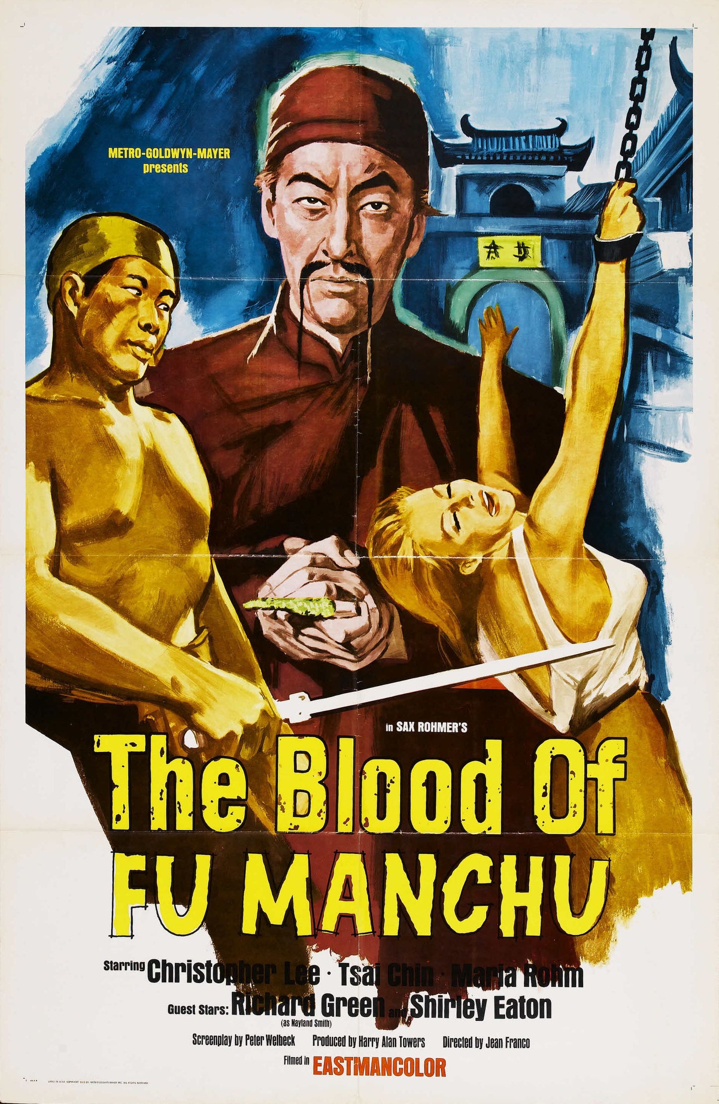 Blood Of Fu Manchu 01 Movie Keychain