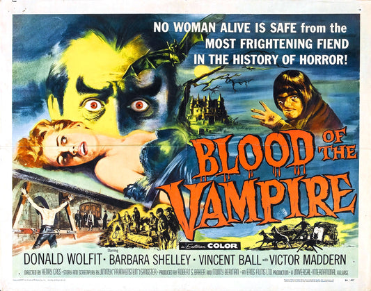 Blood Of Vampire 02 Movie Magnet