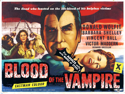 Blood Of Vampire 03 Movie Magnet