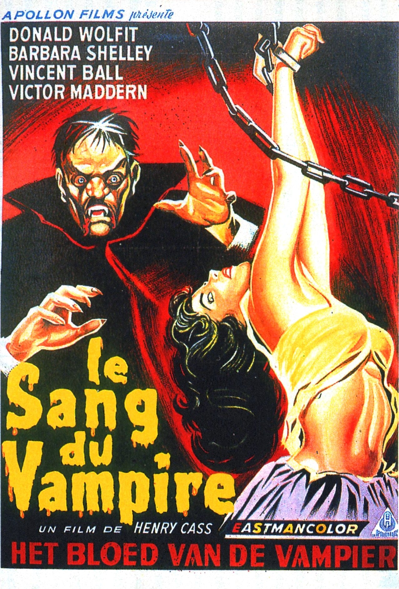 Blood Of Vampire 05 Movie Magnet