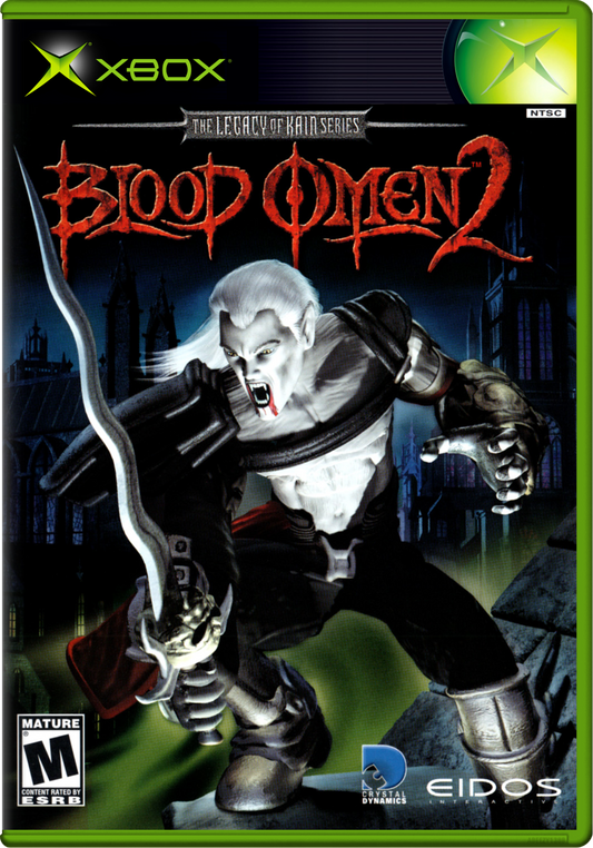 Blood Omen 2 The Legacy Of Kain Series Xbox Print Poster