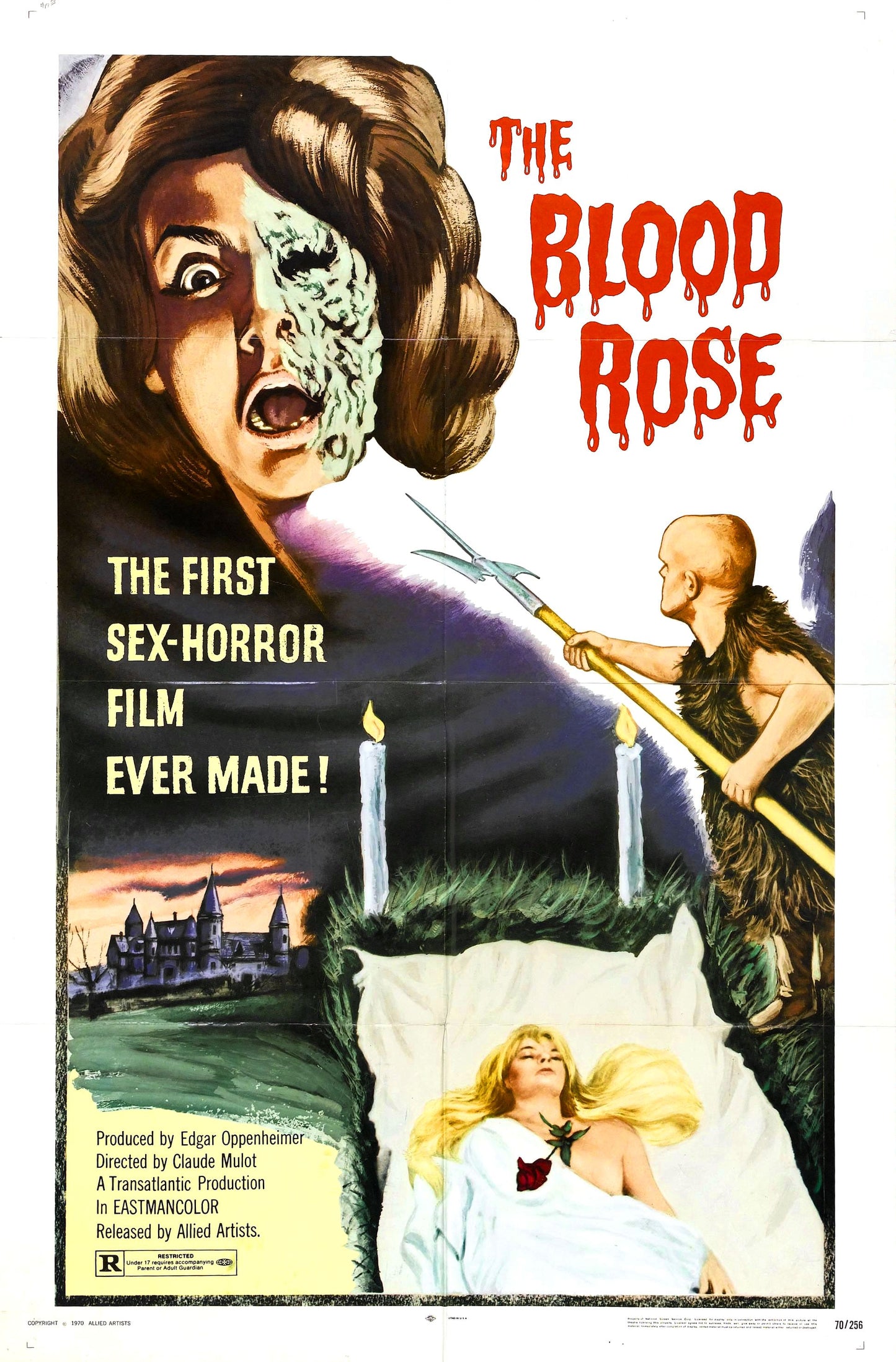 Blood Rose 01 Movie Magnet