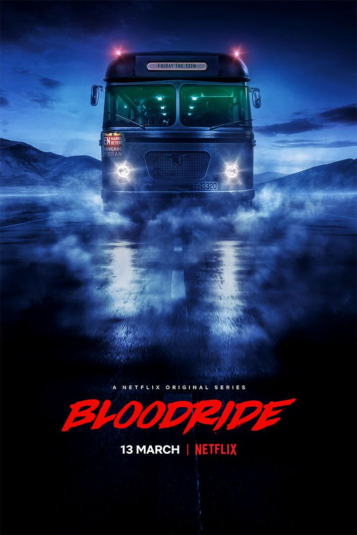 Bloodride Movie 2020 March Horror Thriller Mystery Wall Art Home Poster