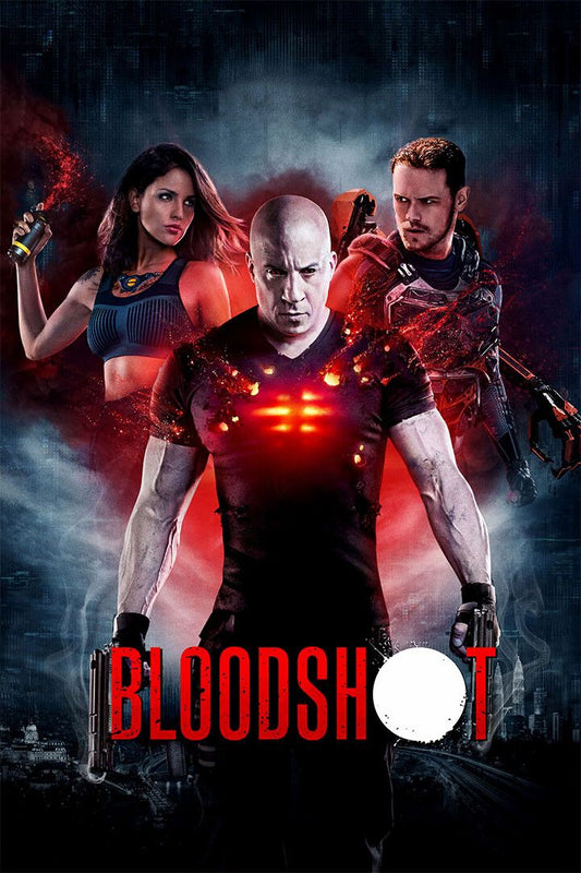 Bloodshot Movie 2020 Vin Diesel Painting Print Jigsaw Puzzle